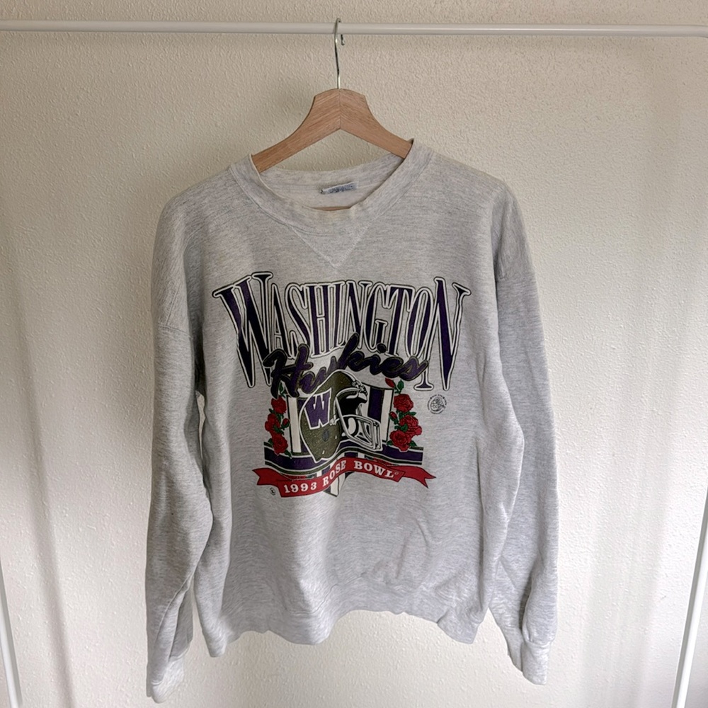 Vintage Washington Huskies 1993 Rose Bowl Crewneck